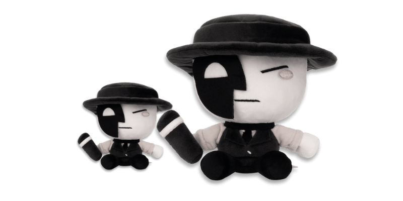 Artful Plush Die of Death Merch